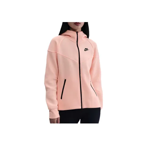 Nike Sportswear Tech Fleece Куртка Женская Кораллового цвета