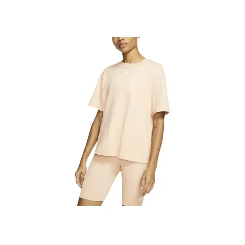 nike Sportswear Essentials Series Стандартная футболка женская розовая
