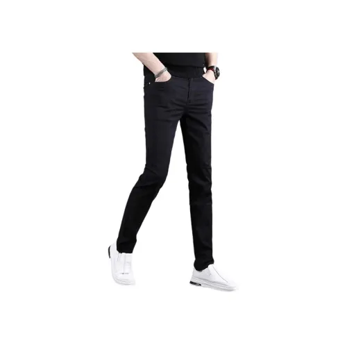 OGQG Черные Мужские Джинсы