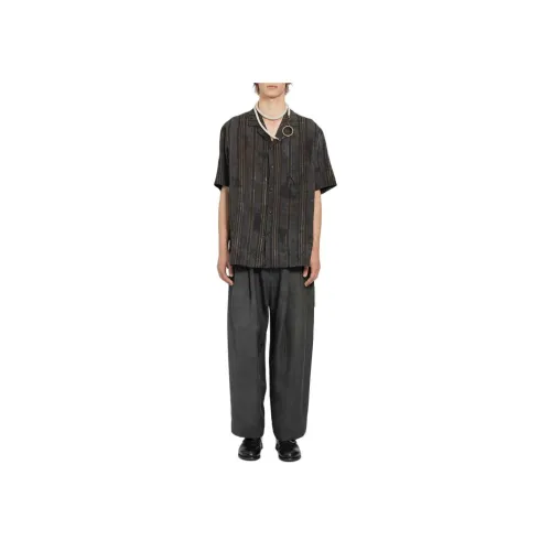 ZIGGYCHEN Gray Men's Casual Pants  
ZIGGYCHEN Серый Мужские Повседневные Брюки
