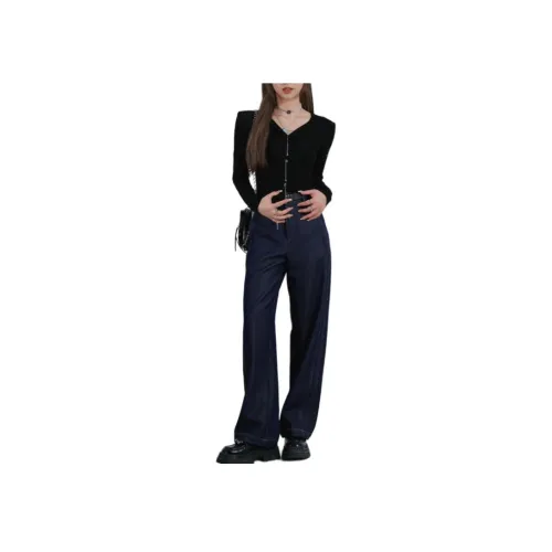 CO SHENG Костюм Брюки Женские Синие