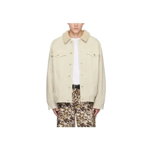 ISABEL MARANT Экрю Мужские Куртки