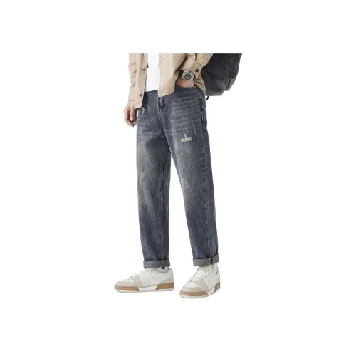 Fingercroxx Blue Unisex Jeans Фингеркрокс Синий Унисекс Джинсы