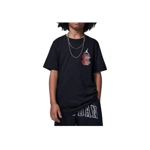 Jordan Air Джордан 1123 T Рубашка Черная Подростки