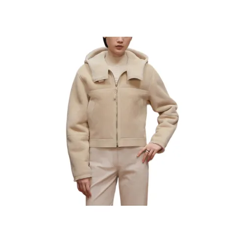 HERMES FW25 Кожа Куртка Женская