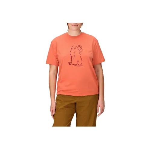 Marmot Рукав с оборванным плечом T-рубашка Женская