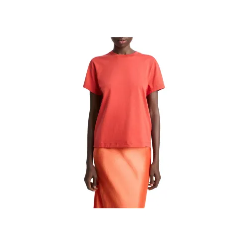 VINCE Кирпич Розовый Женские T-рубашки