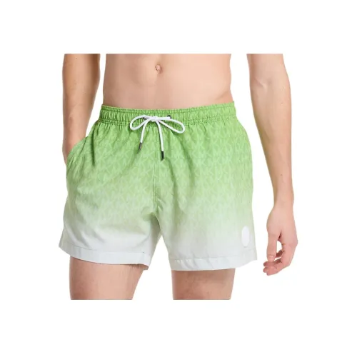 MICHAEL KORS Пляжные шорты Мужские Зеленые