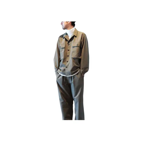 Nanamica Куртки и Пальто Мужской Хаки Зеленый