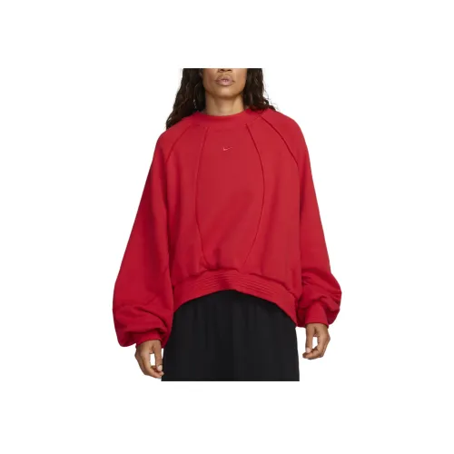 Nike Sportswear Collection Толстовка Женская Университетский Красный