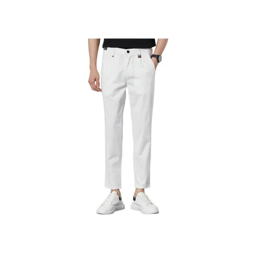 PIERRE CARDIN Повседневные брюки Мужские Белые