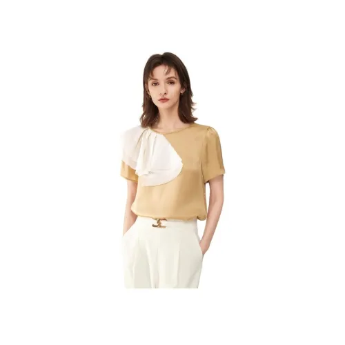 DESIGNICE Женские Шифоновые Рубашки