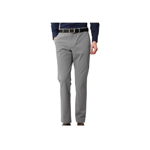 Camicissima Men's Casual Pants Medium Gray