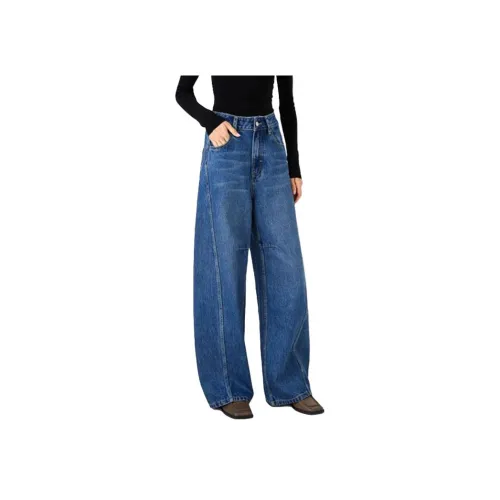 Jonas Wagell Синие Унисекс Джинсы