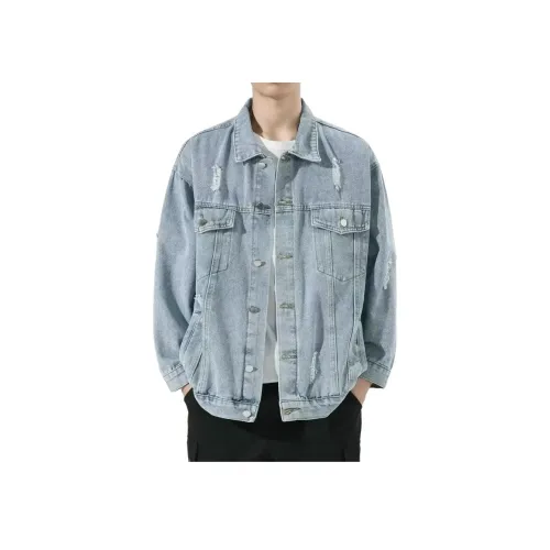 GDRG Синий Унисекс Куртки