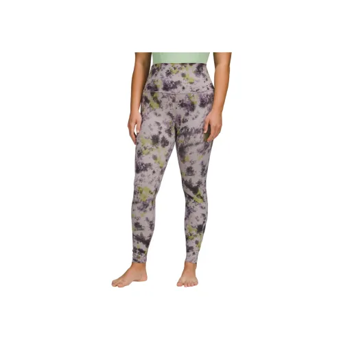 Lululemon Align™ Спортивные брюки Женские Tie Dye Фиолетовый