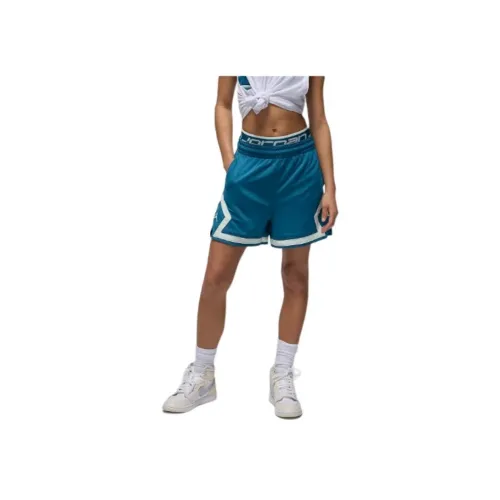 Jordan Sport Индустриальный синий Женские спортивные шорты