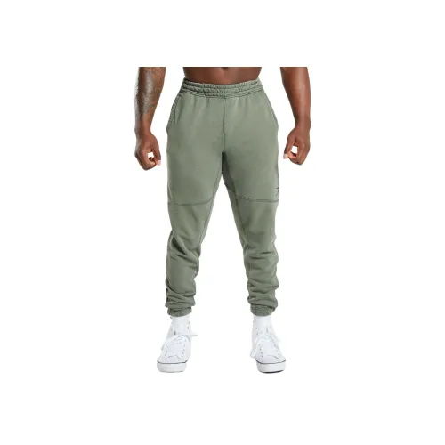 GYMSHARK Heritage Joggers Вязаные тренировочные брюки Мужской Nightfall Зеленый