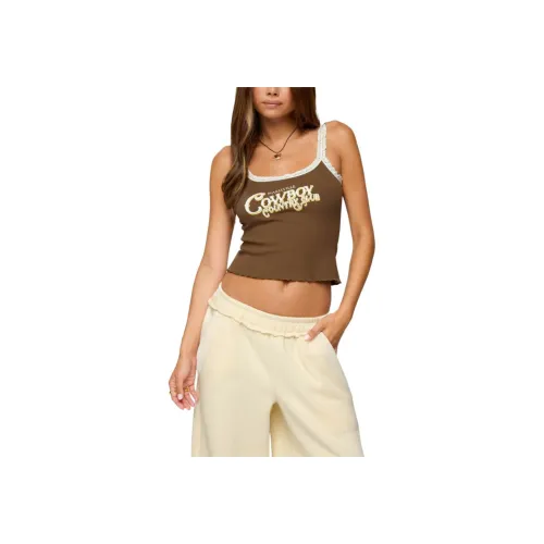 Edikted Nashville Cowboy GRAPHIC TANK Топ Топ на бретелях Женские