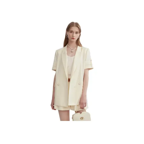 Caroline SS24 Бизнес Костюм Женский Шампань