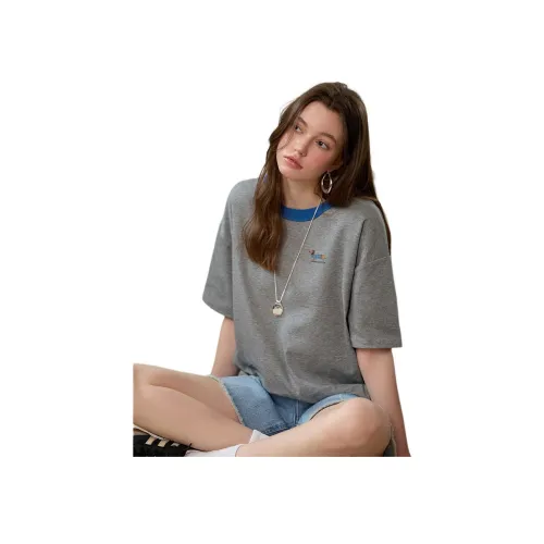 CHOCOOLATE Т-рубашка с рукавом-кафтан женская серая