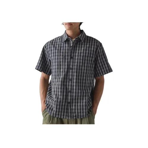 Urban Outfitter Мужские Черные Рубашки