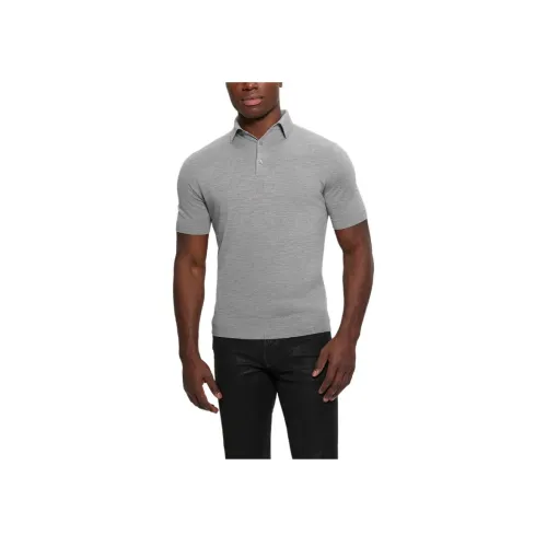 GUESS Серый Мужская Рубашка Поло