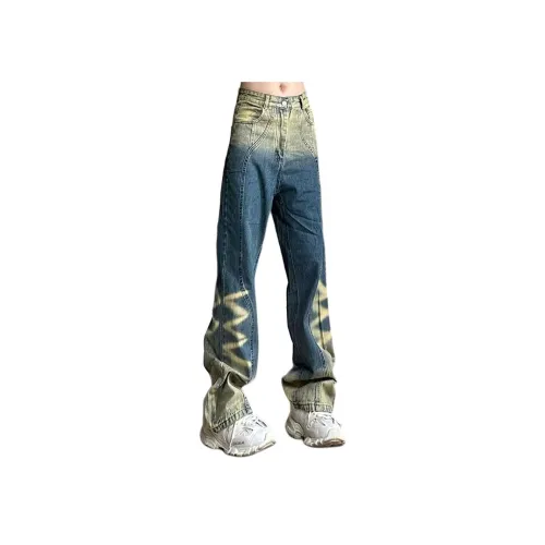 NHZN Унисекс Джинсы