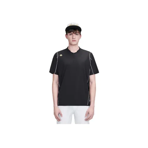 DESCENTE Baseball серия Мужская футболка с коротким рукавом