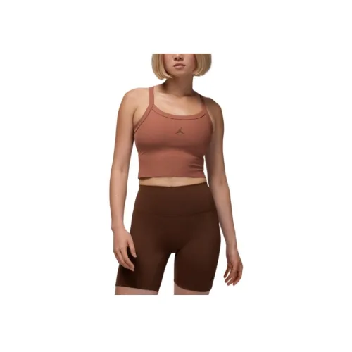 Jordan Apparel Коричневый Красный Женский Топ