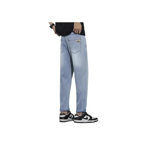 YASHENQISHI 75T6891 Glacier Blue Men's Jeans