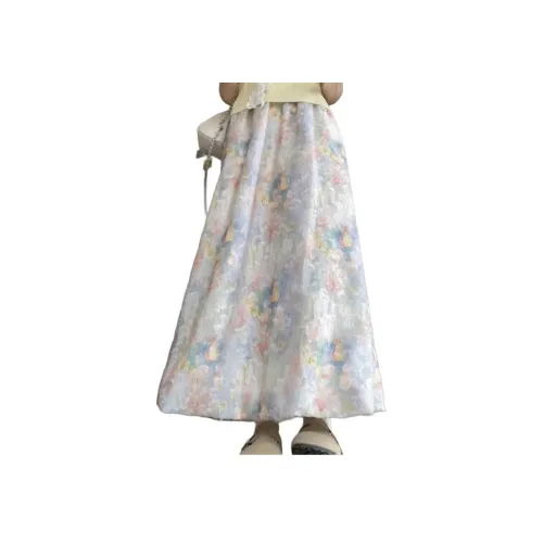 MUCCHIC Повседневный Длинный Юбка Женские