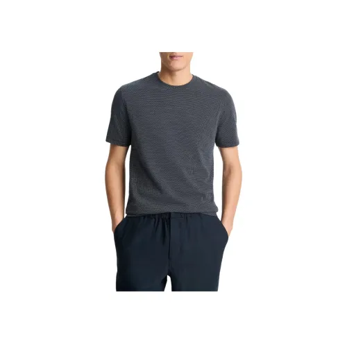 VINCE Прибрежный Синий Мужская T-Рубашка