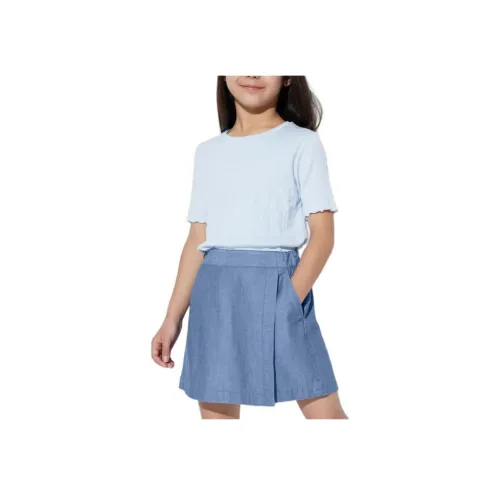 UNIQLO Kids Шорты Детский Озерно-голубой