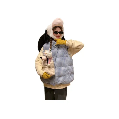 YEARNED Светло-синие женские жилеты