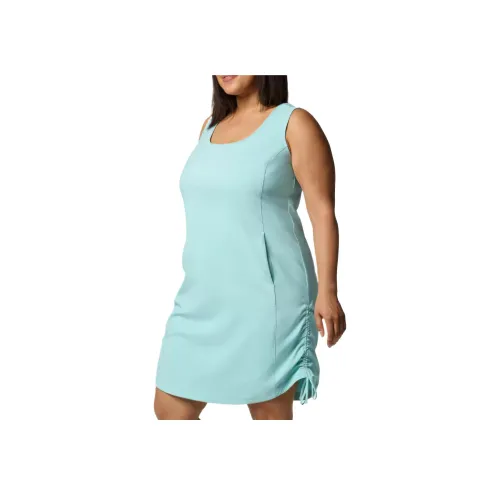 Columbia All Seasons Без рукавов Платье Женское Синее