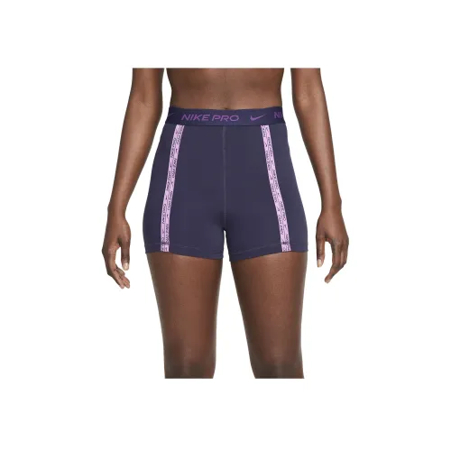 NIKE Фиолетовые Женские Спортивные Шорты