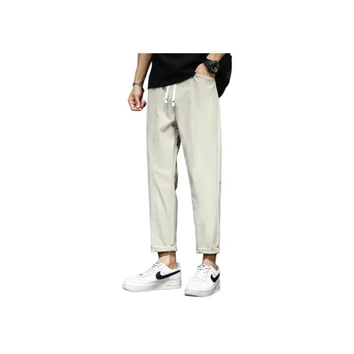 Tonlion Светлый хаки Унисекс Повседневные брюки