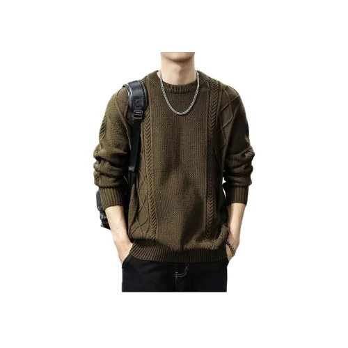 QIANJINNIU Noble Кофейный Унисекс Трикотаж