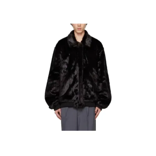 THE FRANKIE SHOP Темный кофейный мужской куртки