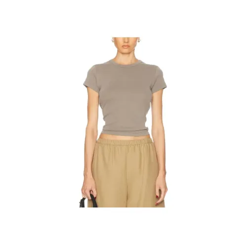 ST. AGNI Стандартная T-рубашка Женская Сланец