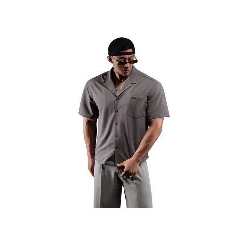 Monster Guardians Рубашка Мужская Коричнево-Серый Коричнево-Серый