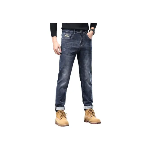 ZENGZHI Джинсы Облегающий крой Прямой крой Унисекс