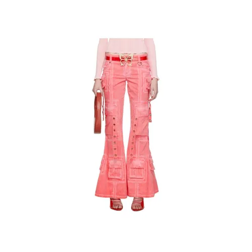 Blumarine Розовые Женские Джинсы