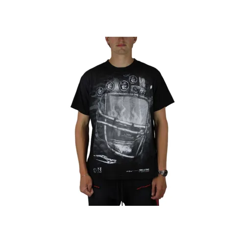 Hellstar Черные Мужские T-Рубашки