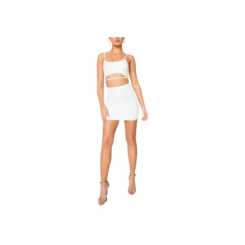 SUPERDOWN Arianna Платье Slip с вырезами Женское