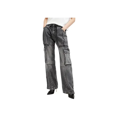ALLSAINTS Черные Женские Джинсы