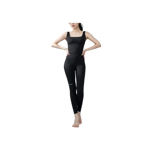 XEXYMIX Йога Штаны Женские Черные