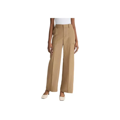 VINCE Тауповые Женские Карго Брюки