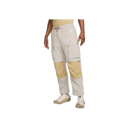 nike Smith SUMMIT Cargo Cordura Брюки карго Мужской Преппи Серый Парашют Бежевый Белый цвет вершины